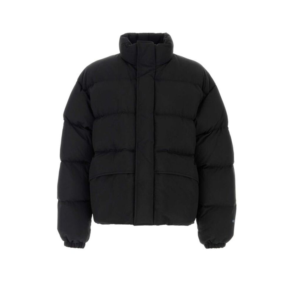 Jil Sander Men Black Nylon Blend Down Jacket